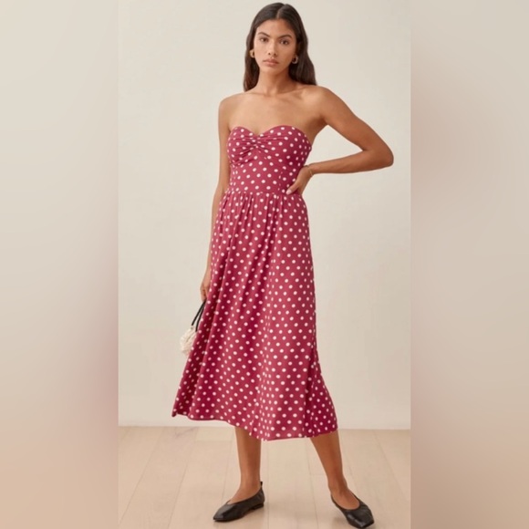 NWT Reformation Aymeline dress - Picture 1 of 11